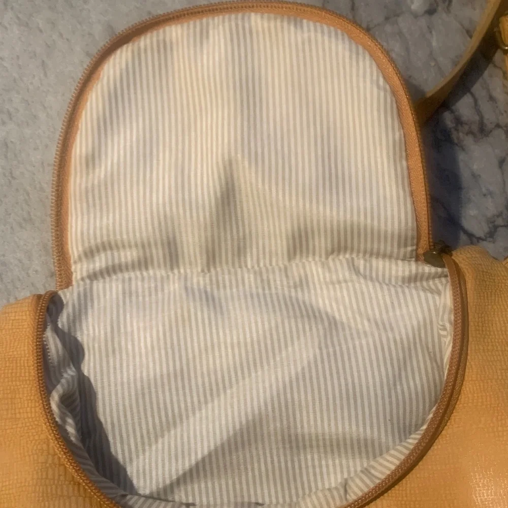 Miche Tan Crossbody Bag